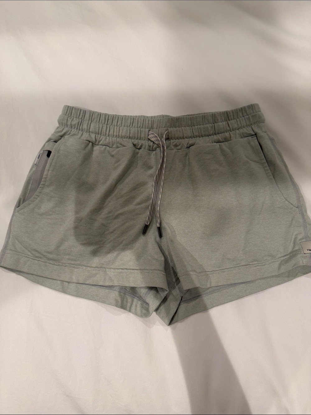 Vuori light gray casual Drawstring Women's Shorts